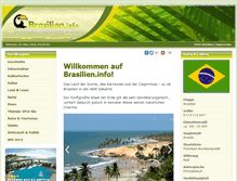 Tablet Screenshot of brasilien.info